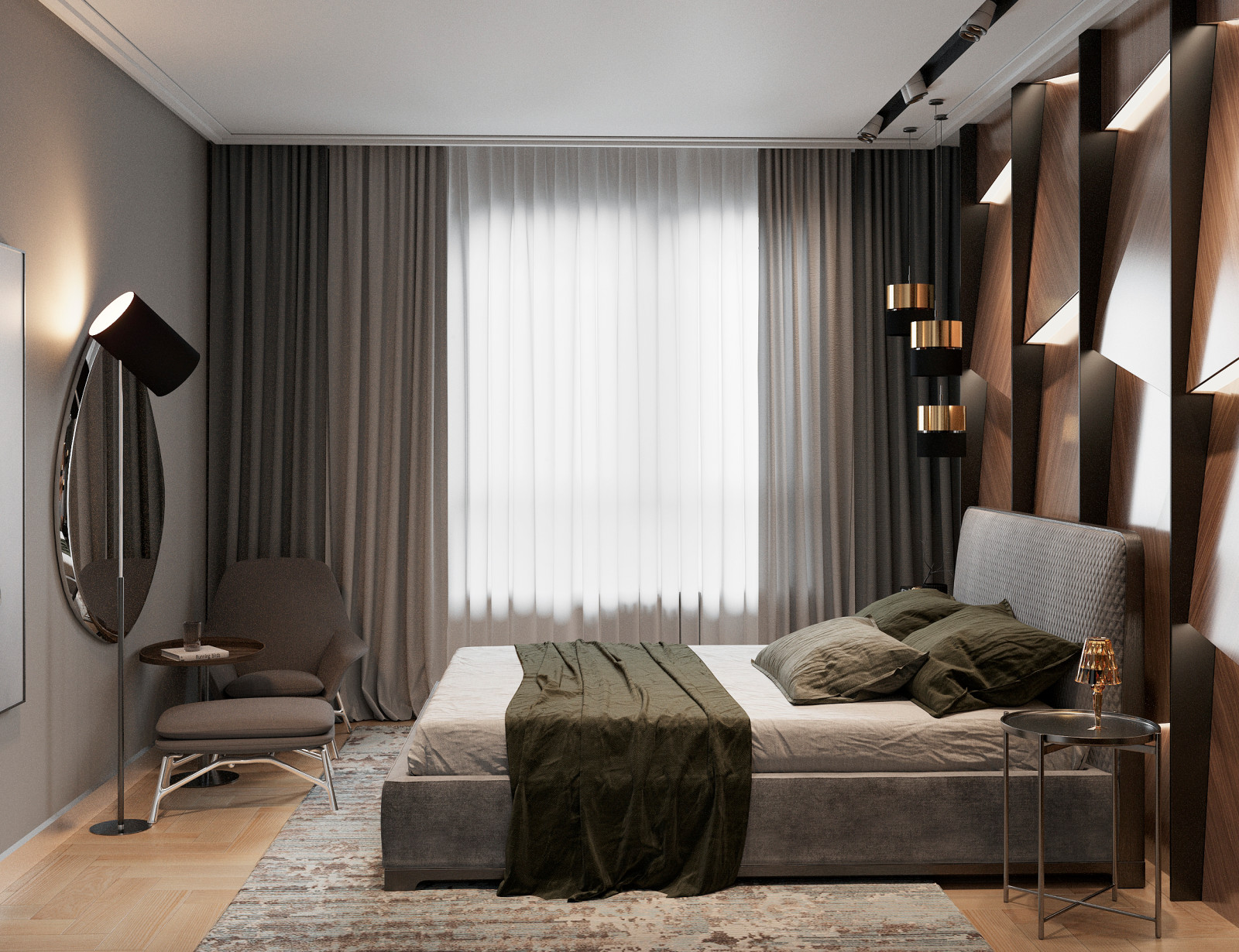 Дизайн проект квартиры ЖК Четыре Солнца