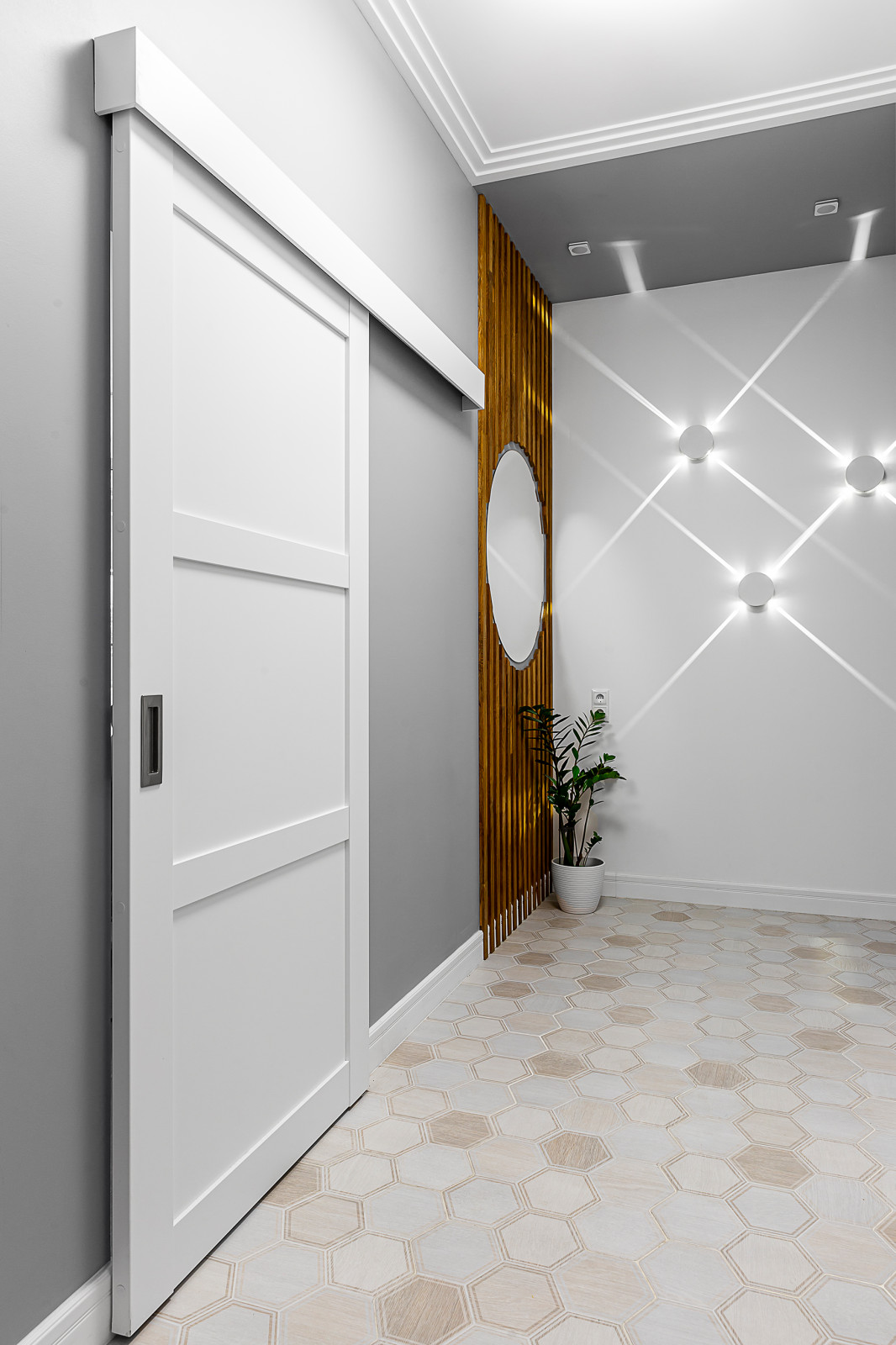 Реализованный проект трехкомнатной квартиры в жк "Рублевское предместье"