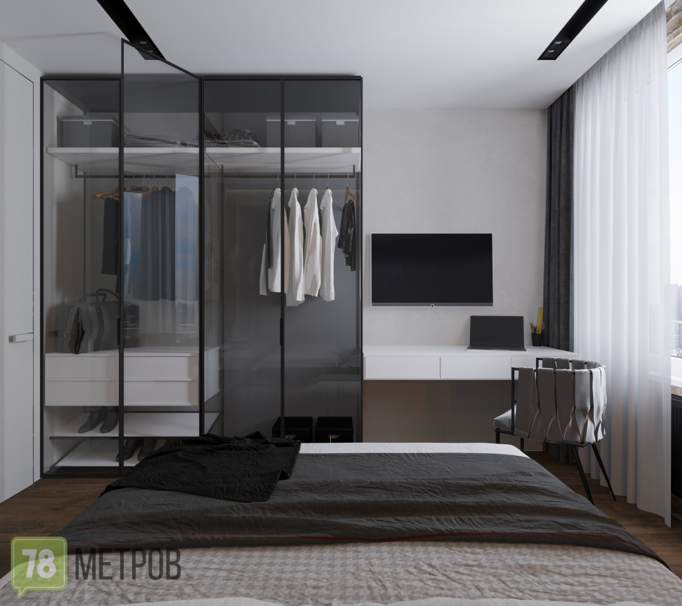 Дизайн-проект квартиры в ЖК "Галактика"