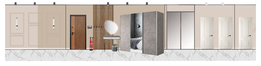 экспресс-проект. меблировка