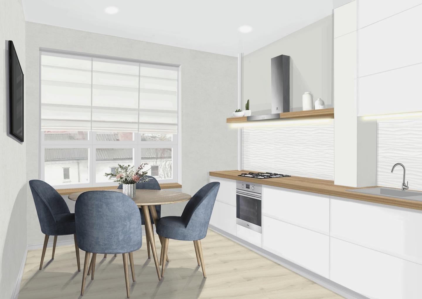 Дизайн-проект однокомнатной квартиры в ЖК Университет