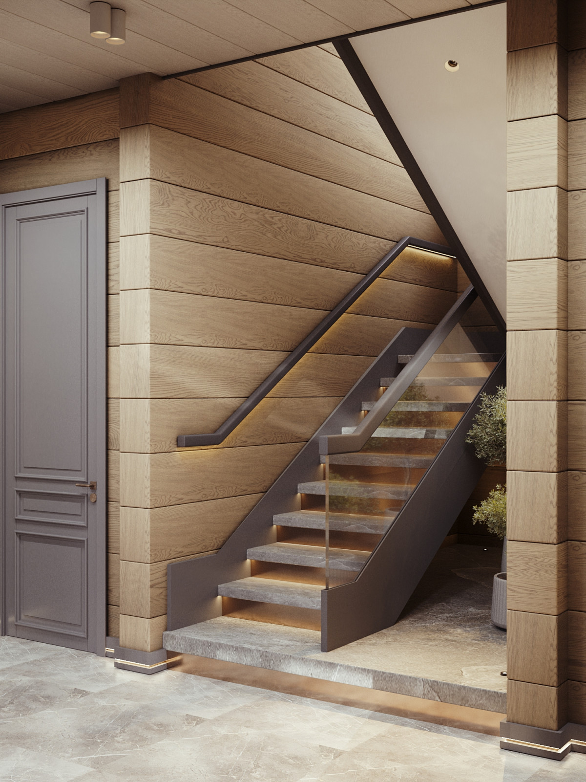 Интерьер загородного дома.