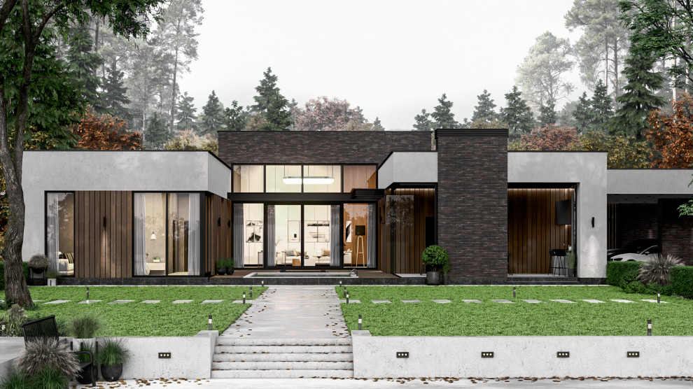 Обложка проекта: Одноэтажный частный дом в Ростове-на-Дону