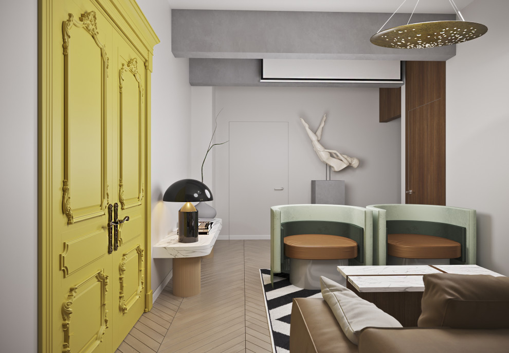 "The Spot" - проект 2х комнатной квартиры в сталинке