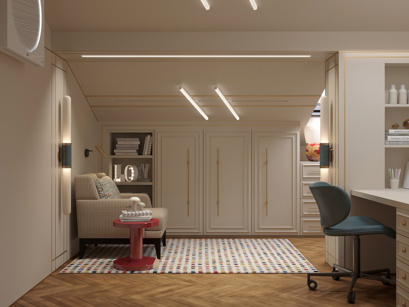 Проект двухуровневой квартиры на ул.Тверская