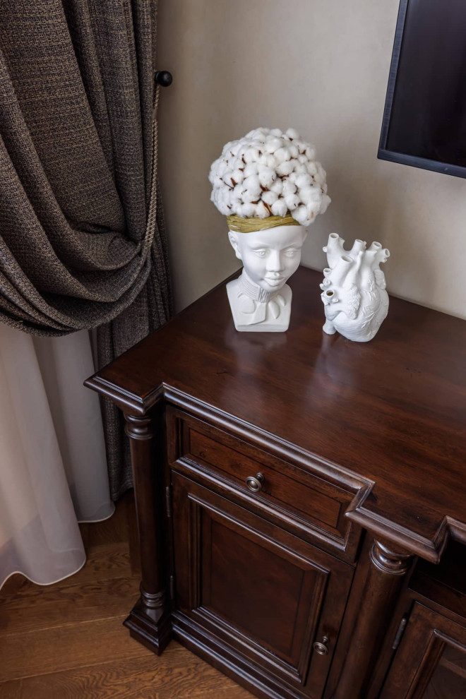 Дизайн и ремонт квартиры в КП «Новогорск» — Единство противоположностей