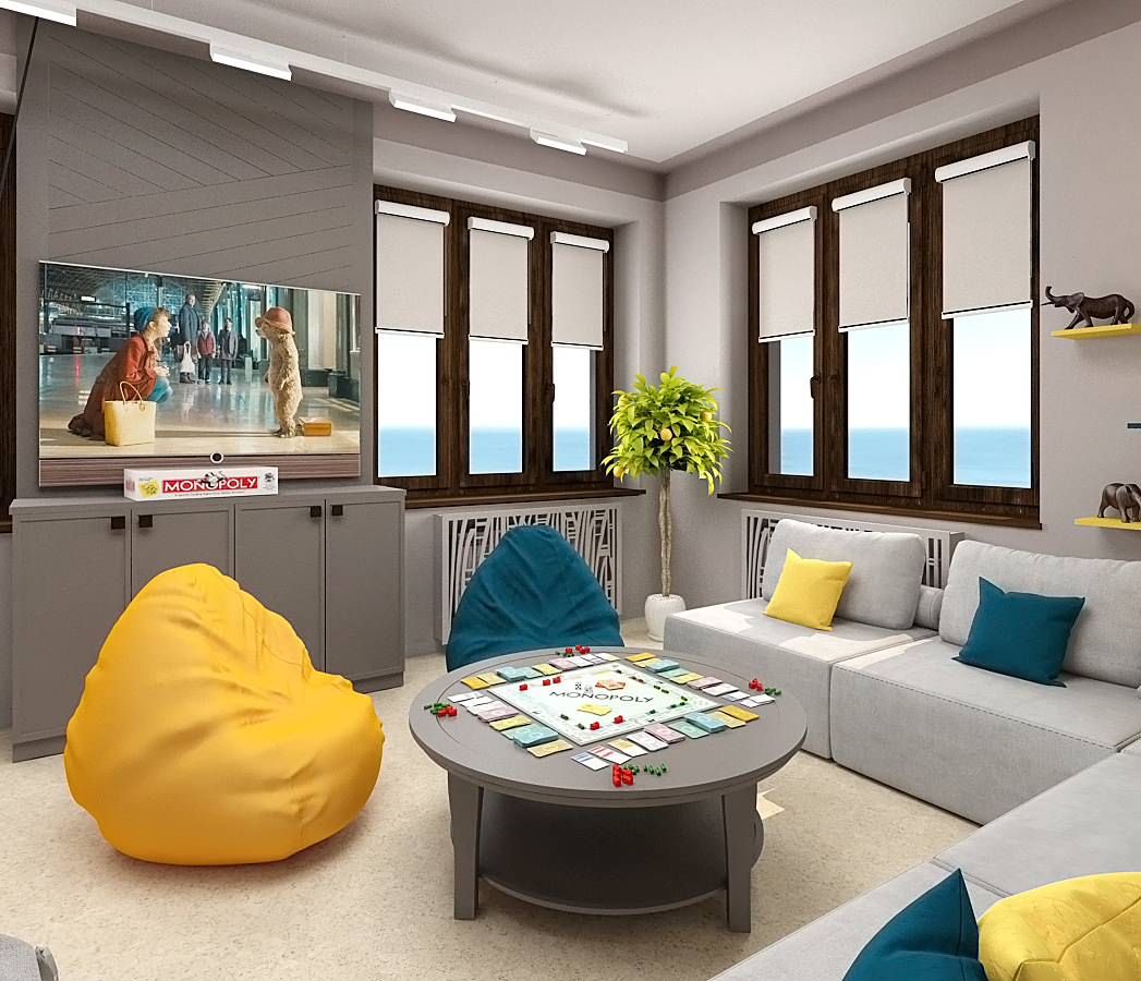 Особняк на берегу моря