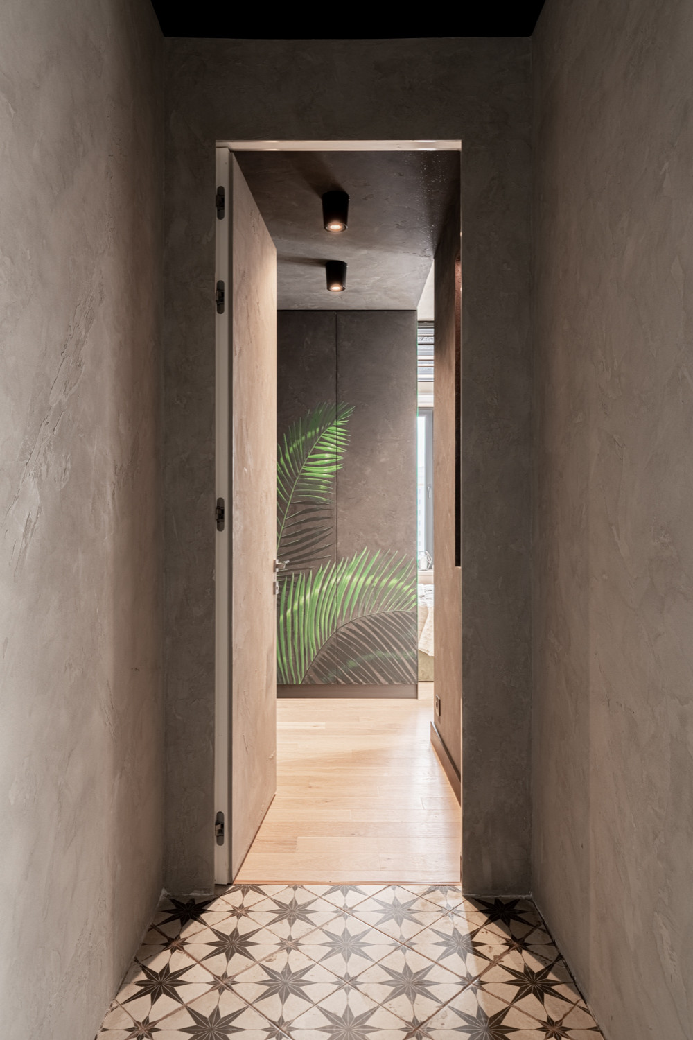 Спальня с видом на Бали