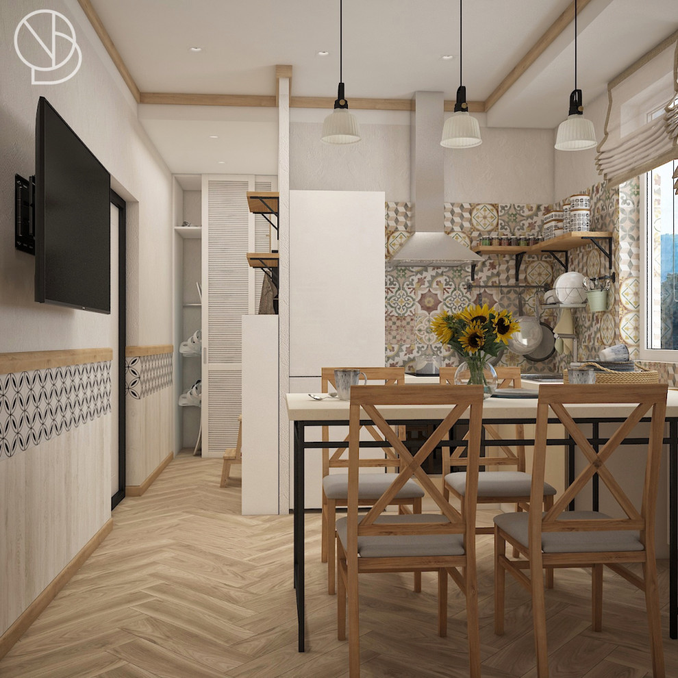 Кухня и столовая зона