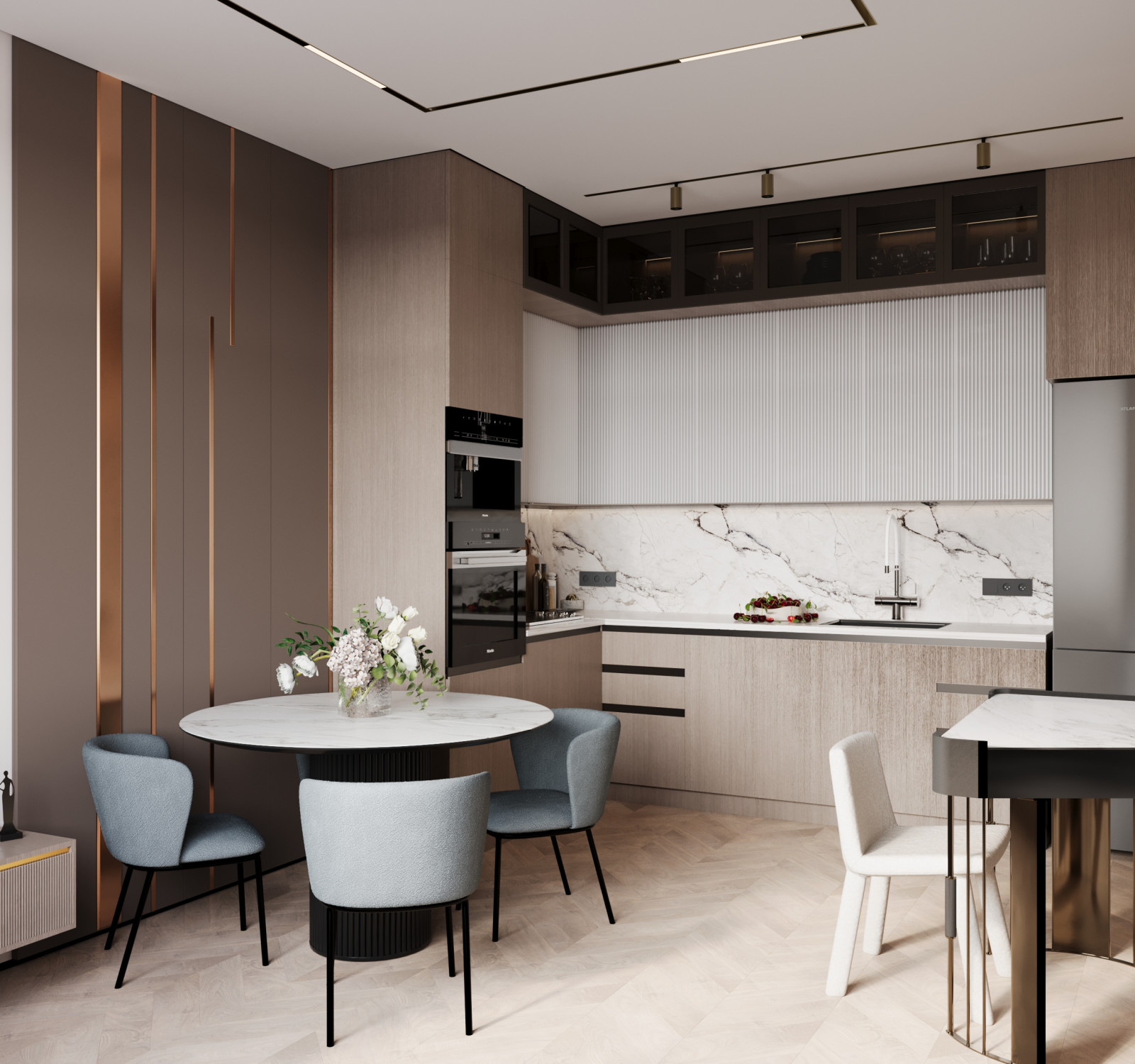 Дизайн интерьера небольшой квартиры для супружеской пары