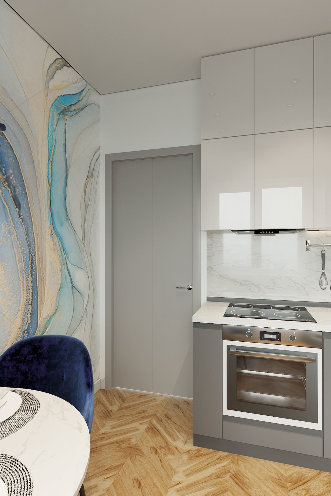 Кухня площадью 8м2