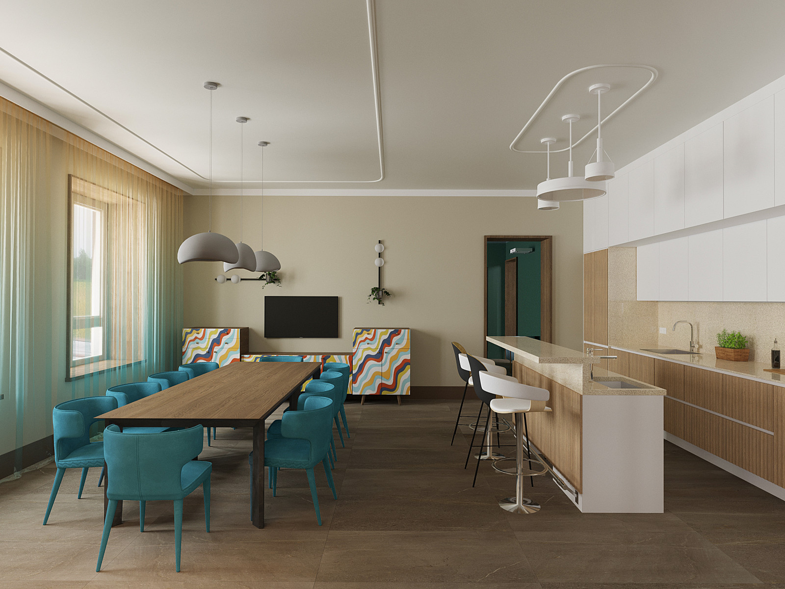 Кухня-столовая