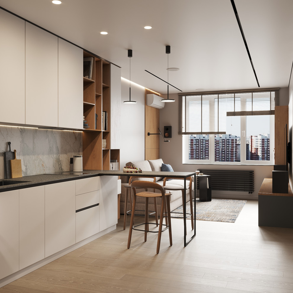 Имбирный чай_кухня-гостиная