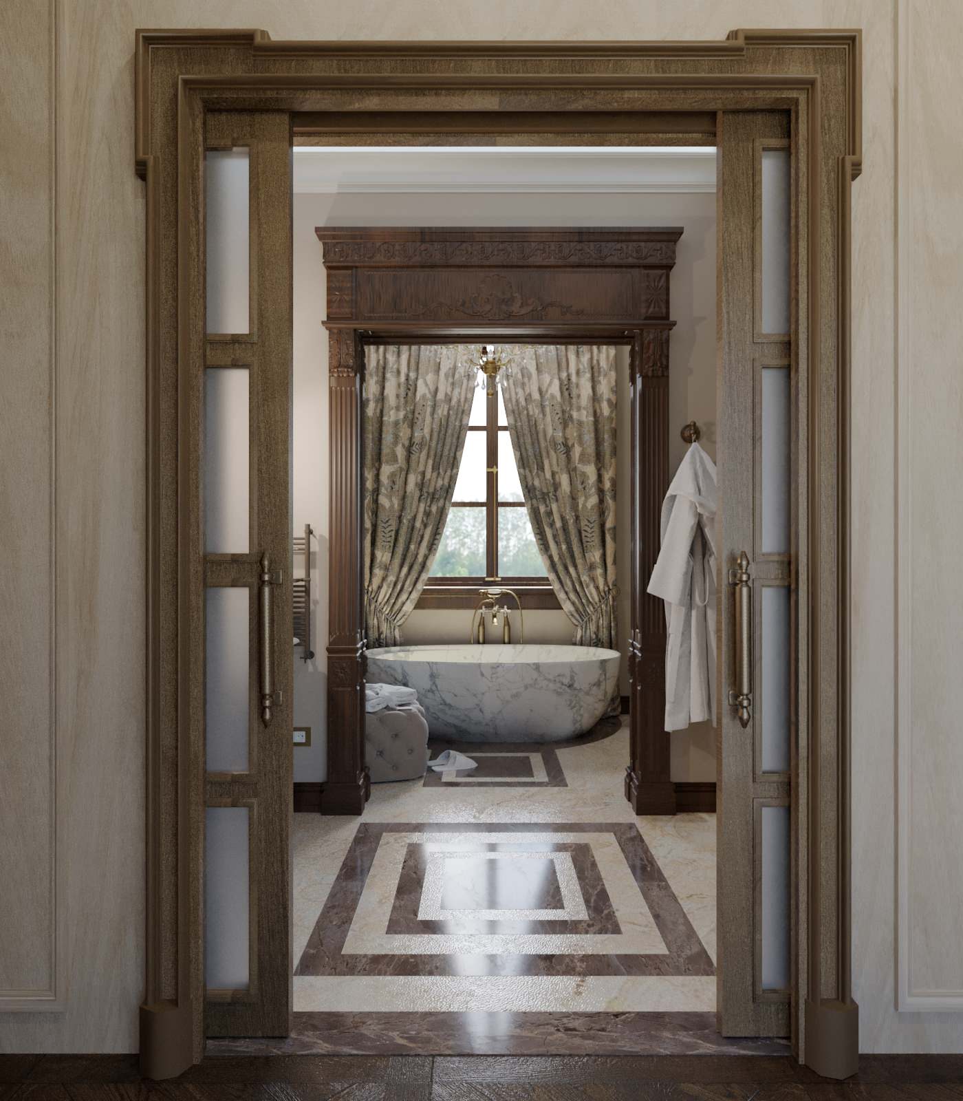 Интерьер - неоклассика