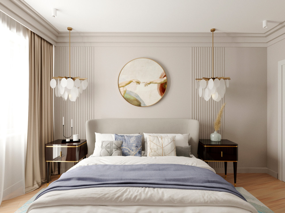 Квартира 100 квадратных метров в г.Кисловодске, Проект спальни