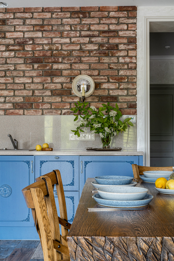 Обложка проекта: кухня в комнате отдыха