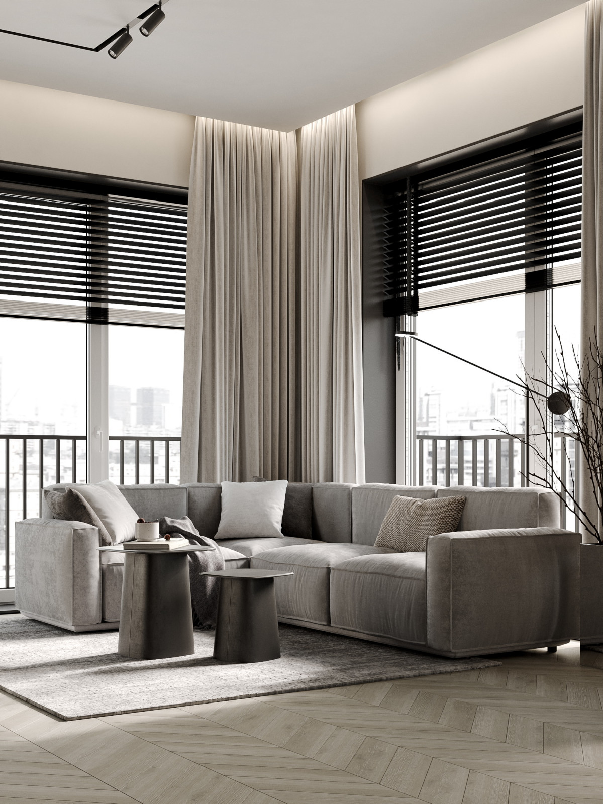 Интерьер квартиры "Классика минимализма"