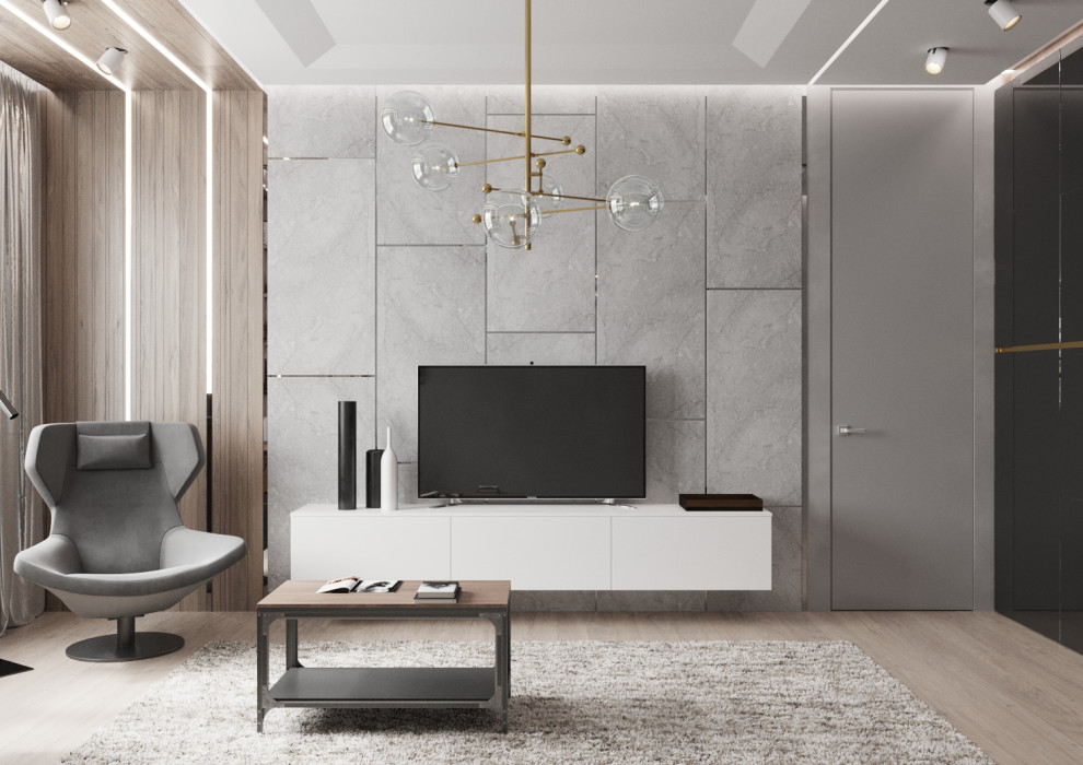 Интерьер гостиной в современном стиле