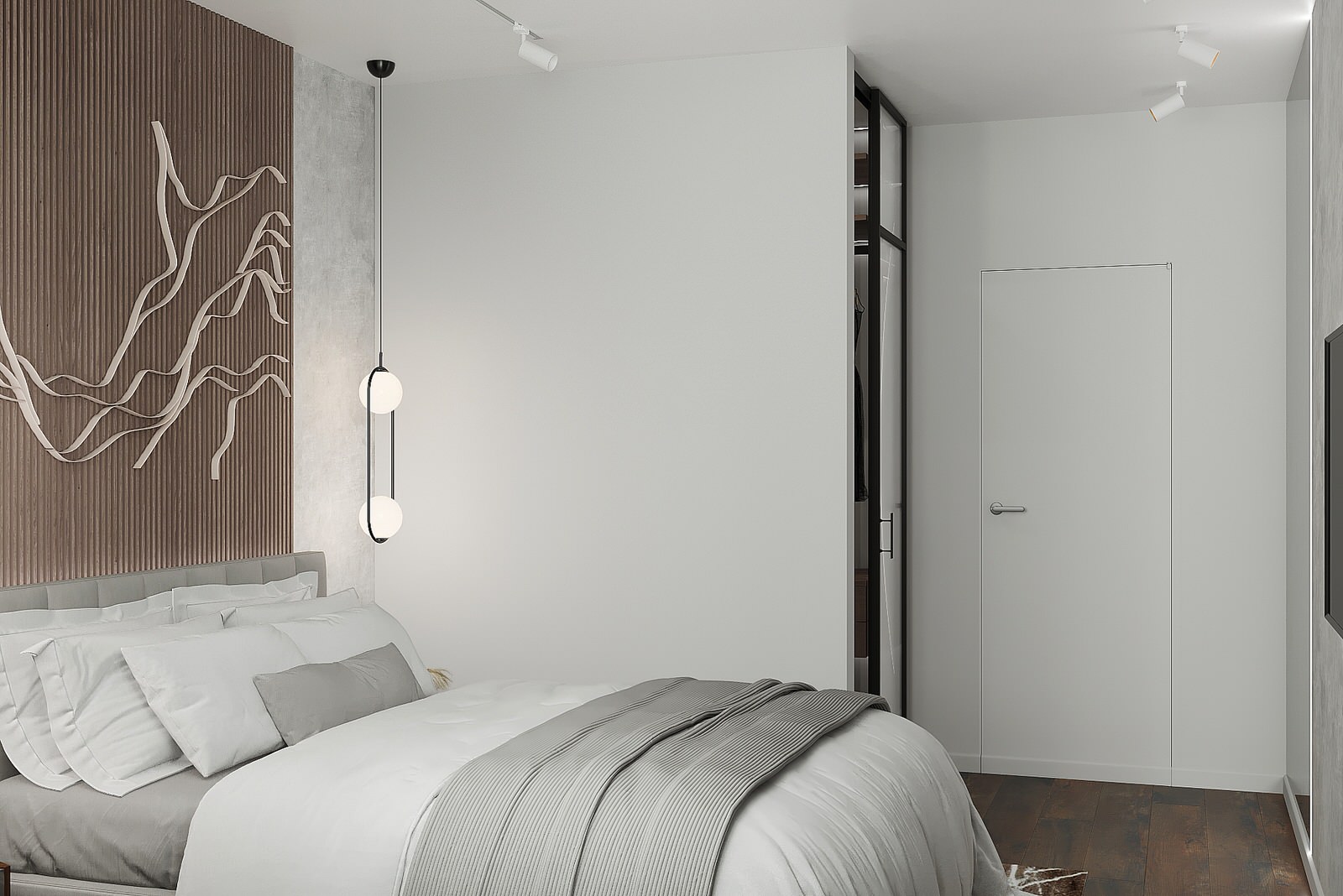 Двухуровневая квартира для молодой семьи