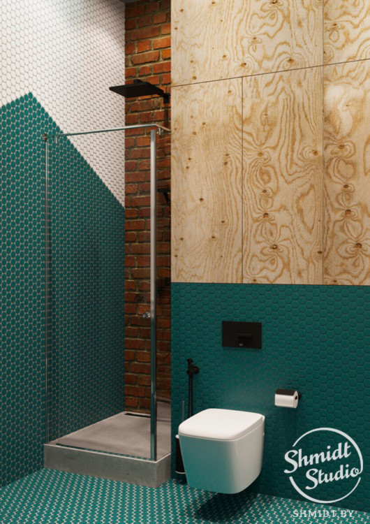 Проект интерьера клубного комплекса "Рассвет", Москва, 110м.кв