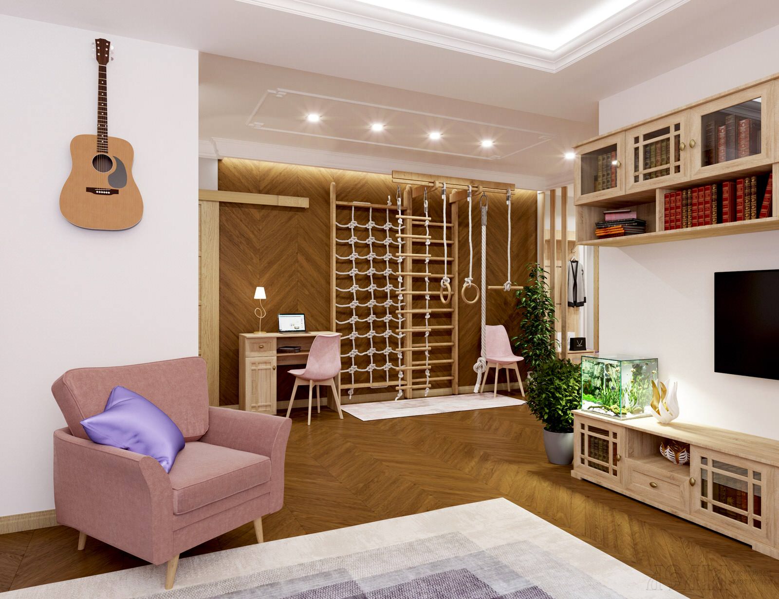 Коллекция Elegant в интерьере гостиной