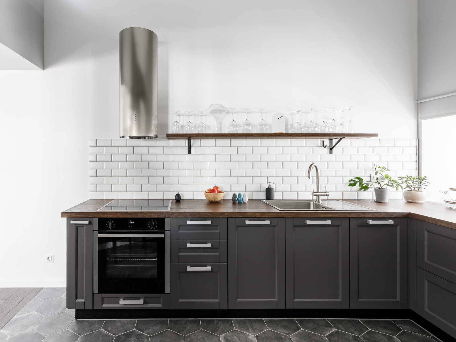 Мансардная двухуровневая квартира в скандинавском стиле