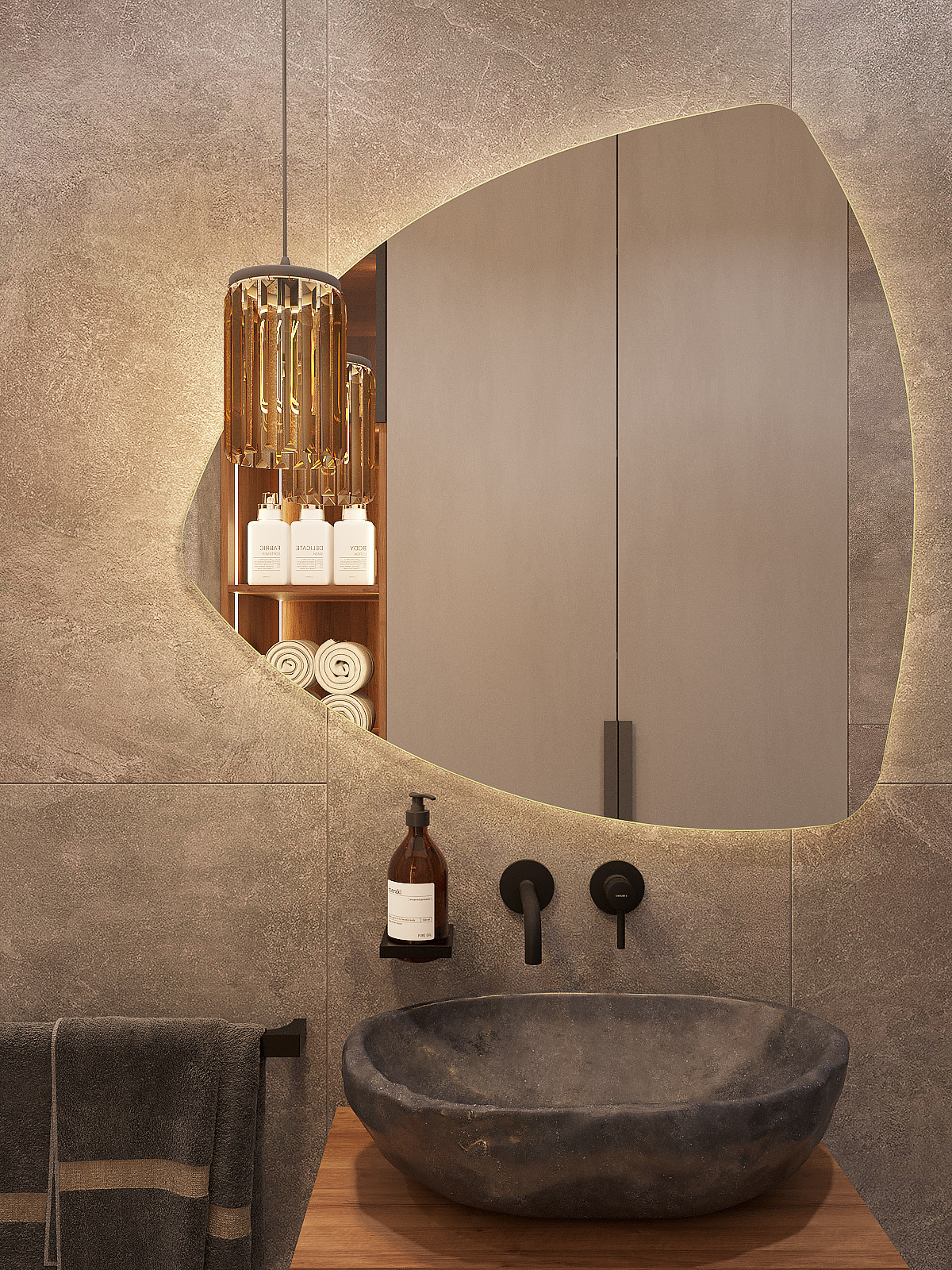 Дизайн проект квартиры, площадью 84 м2 в г. Санкт-Петербург