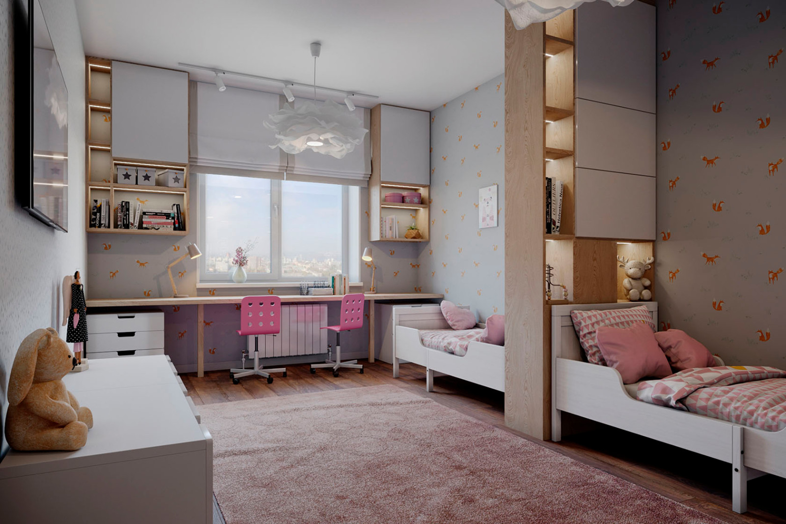 Интерьер квартиры площадью 120м2