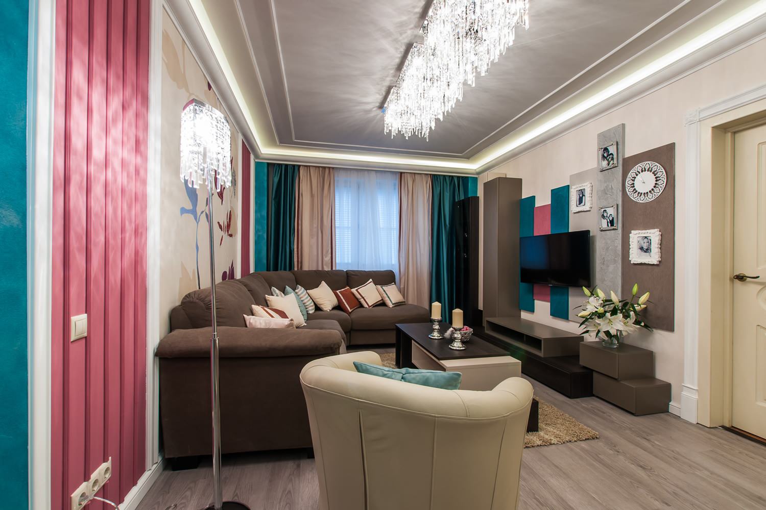 Interior design project on Russian TV TNT channel («PRODUCER»)