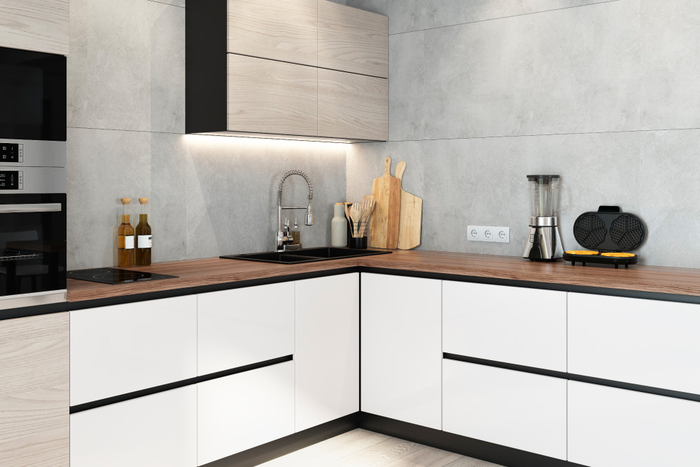 Кухня-гостиная в загородном доме