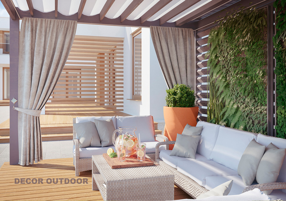 Обложка проекта: Визуализации уличных штор