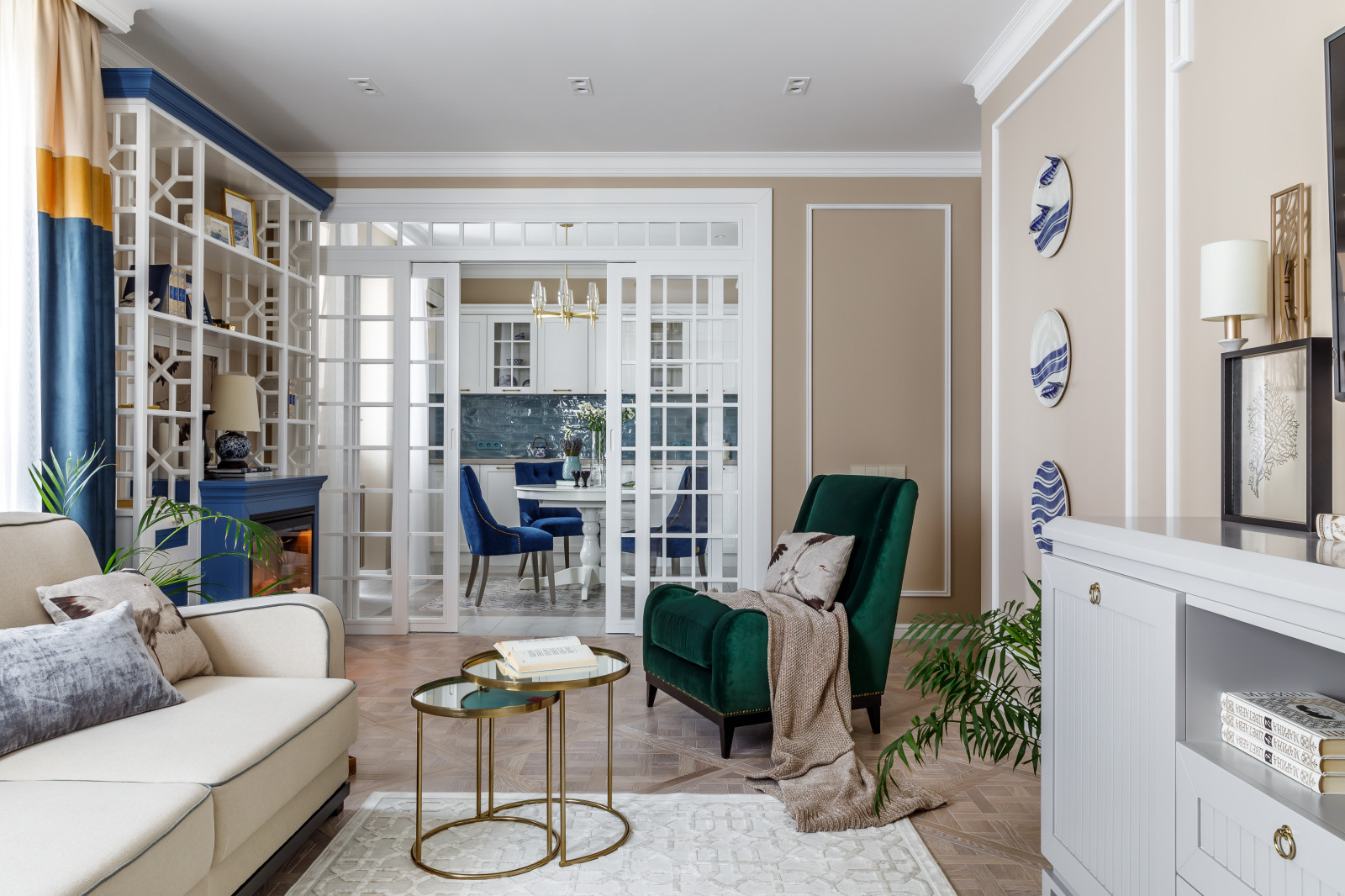 Фото реализованного проекта - Квартира для мамы.