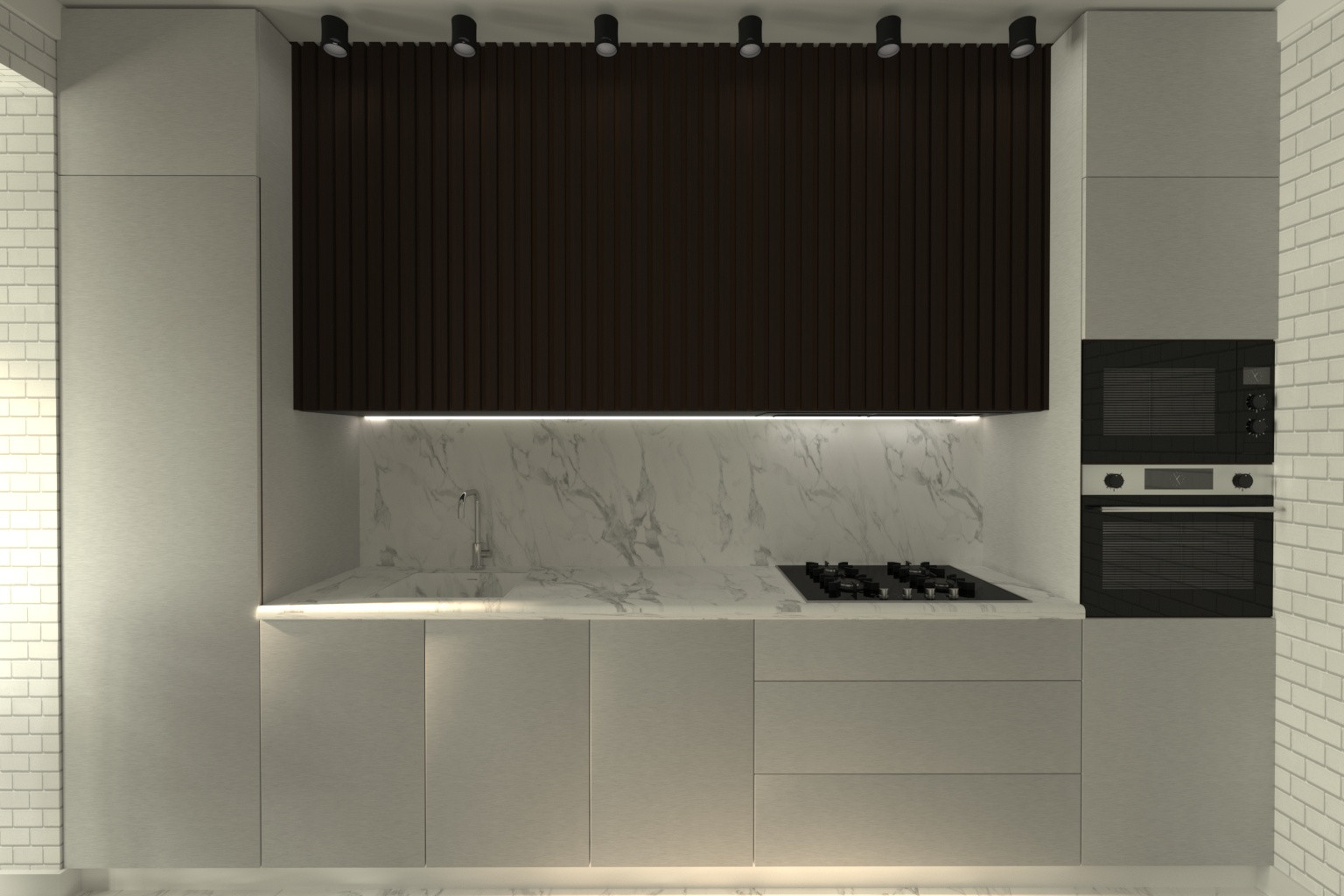 дизайн проект студии 40 квадратов