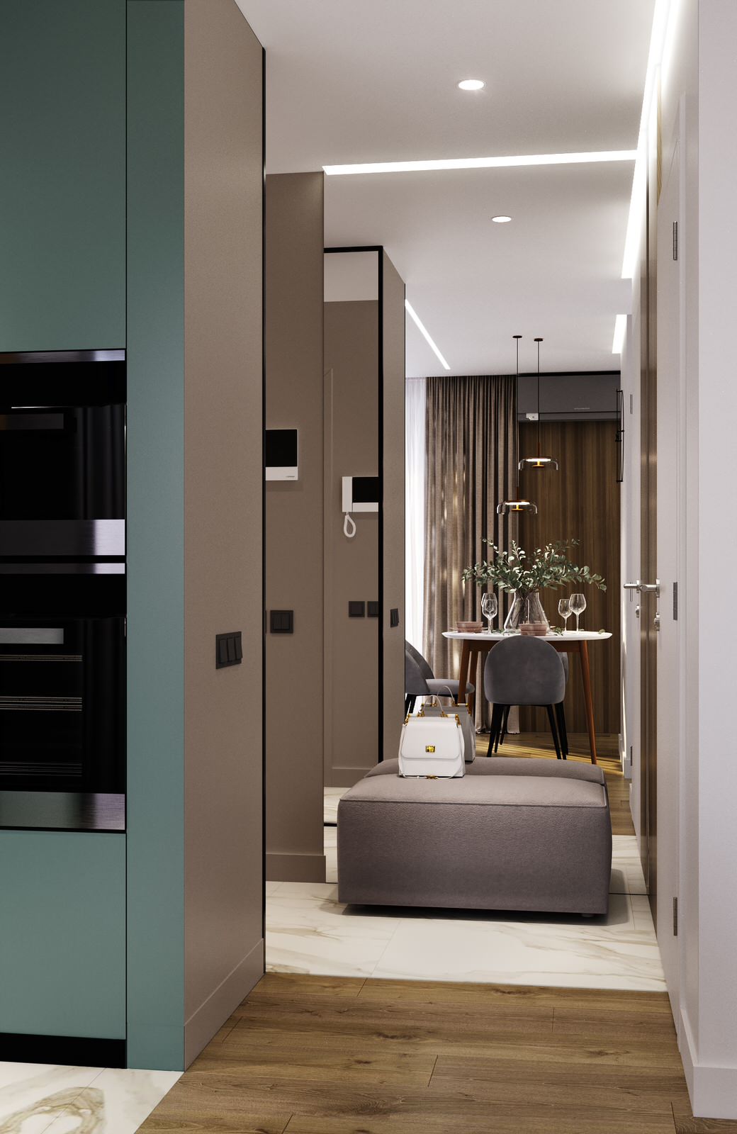 "Апарт в Тюмени на 45 м2"