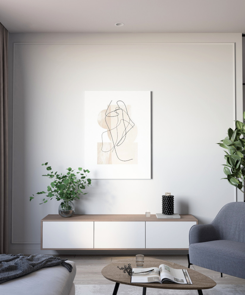 Современный интерьер для пары