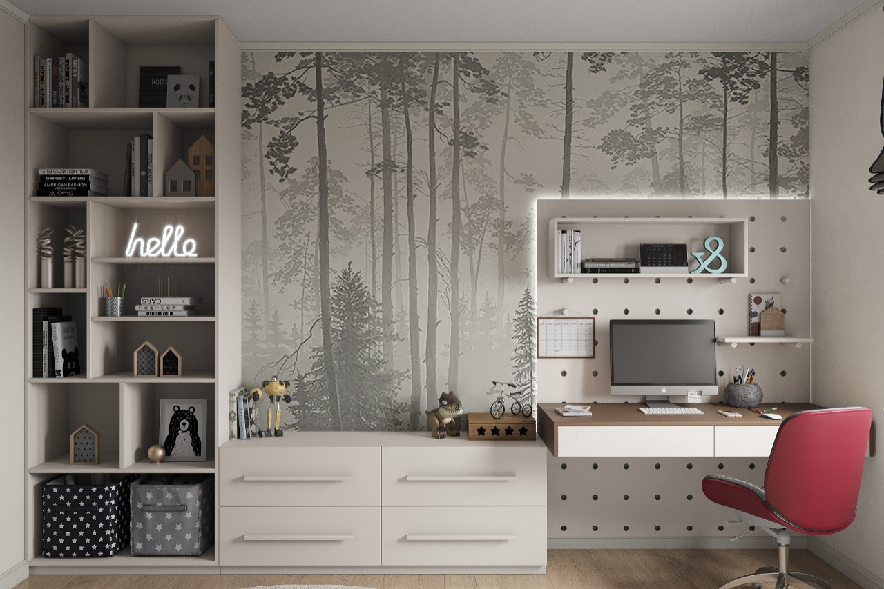 Обложка проекта: Проект дома- детская