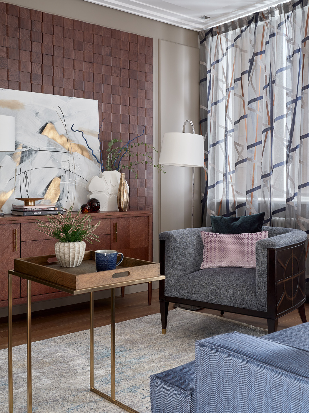 Стилизация квартиры ЖК Мосфильмовский