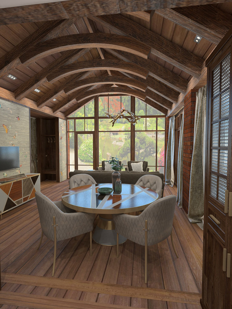 Обложка проекта: Гостевой дом с летней кухней