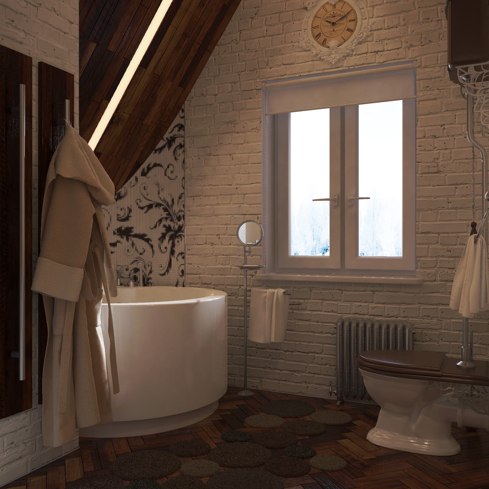 Дизайн-проект загородного дома в г. Пермь