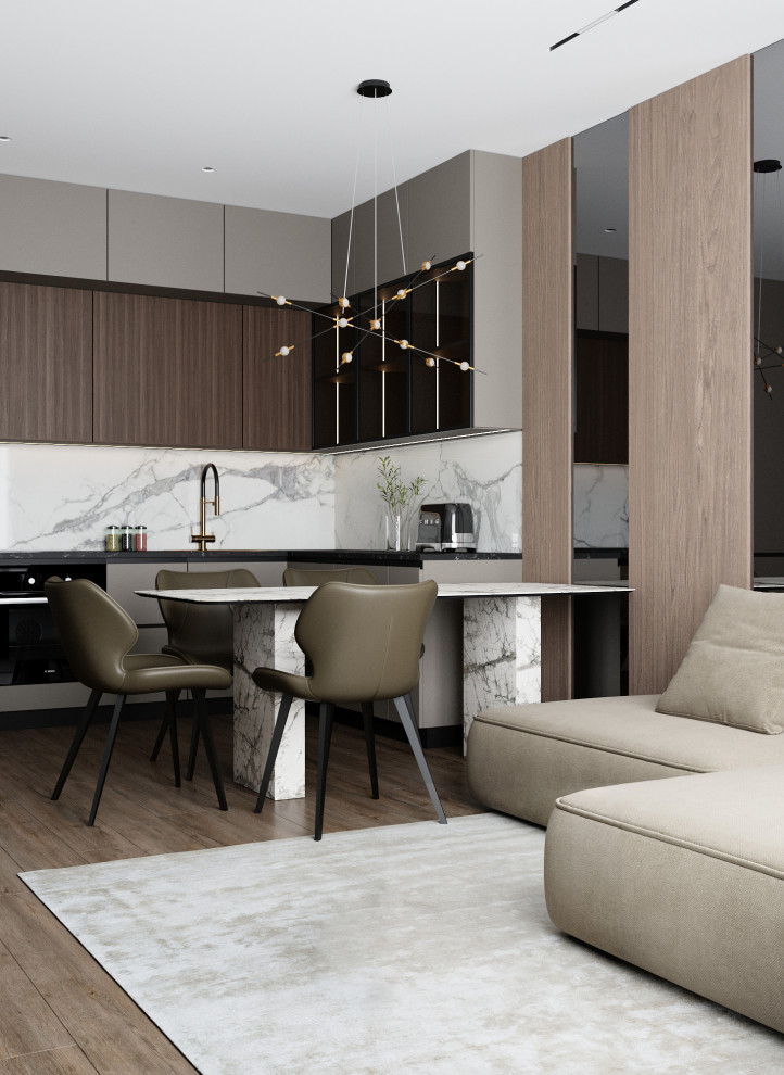 Обложка проекта: Интерьер квартиры в современном стиле