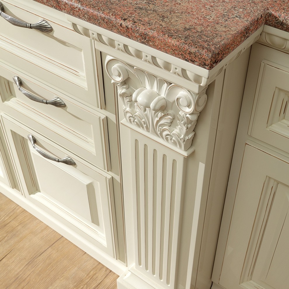 Классическая белая кухня