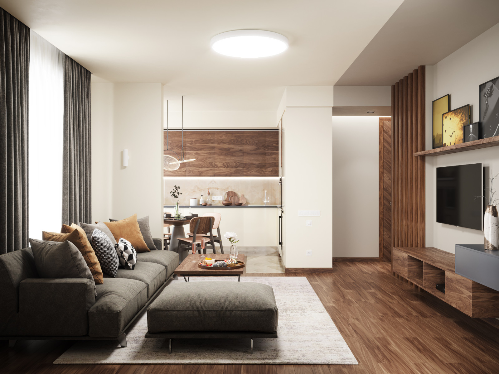 Обложка проекта: Квартира в ЖК Тимирязев Парк