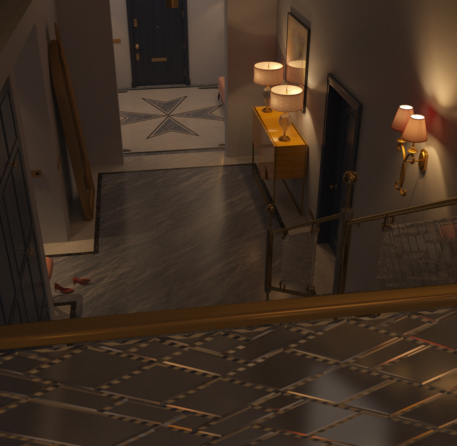 Townhouse Entrance Hall