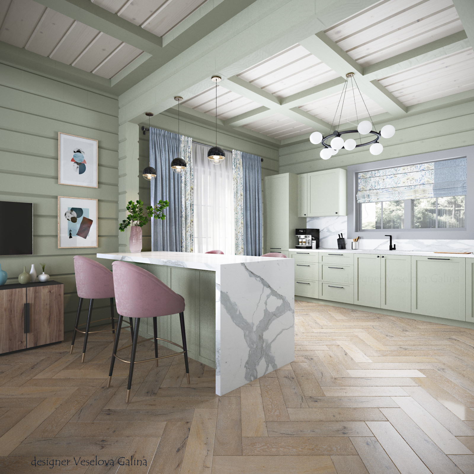 Интерьер загородного дома