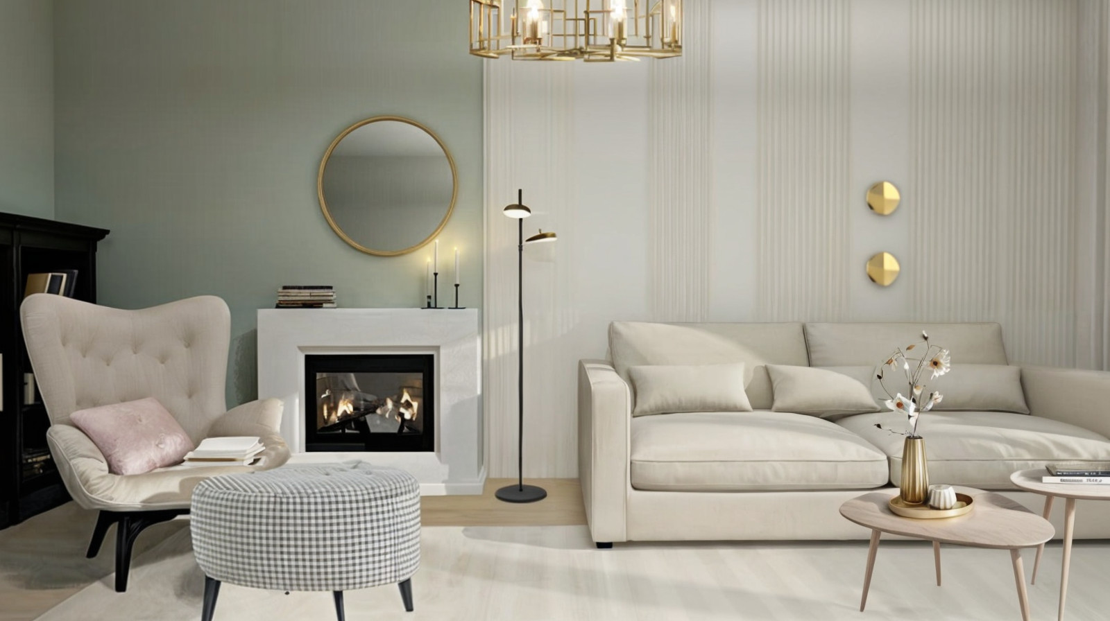 Обложка проекта: Дизайн-проект двухкомнатной квартиры