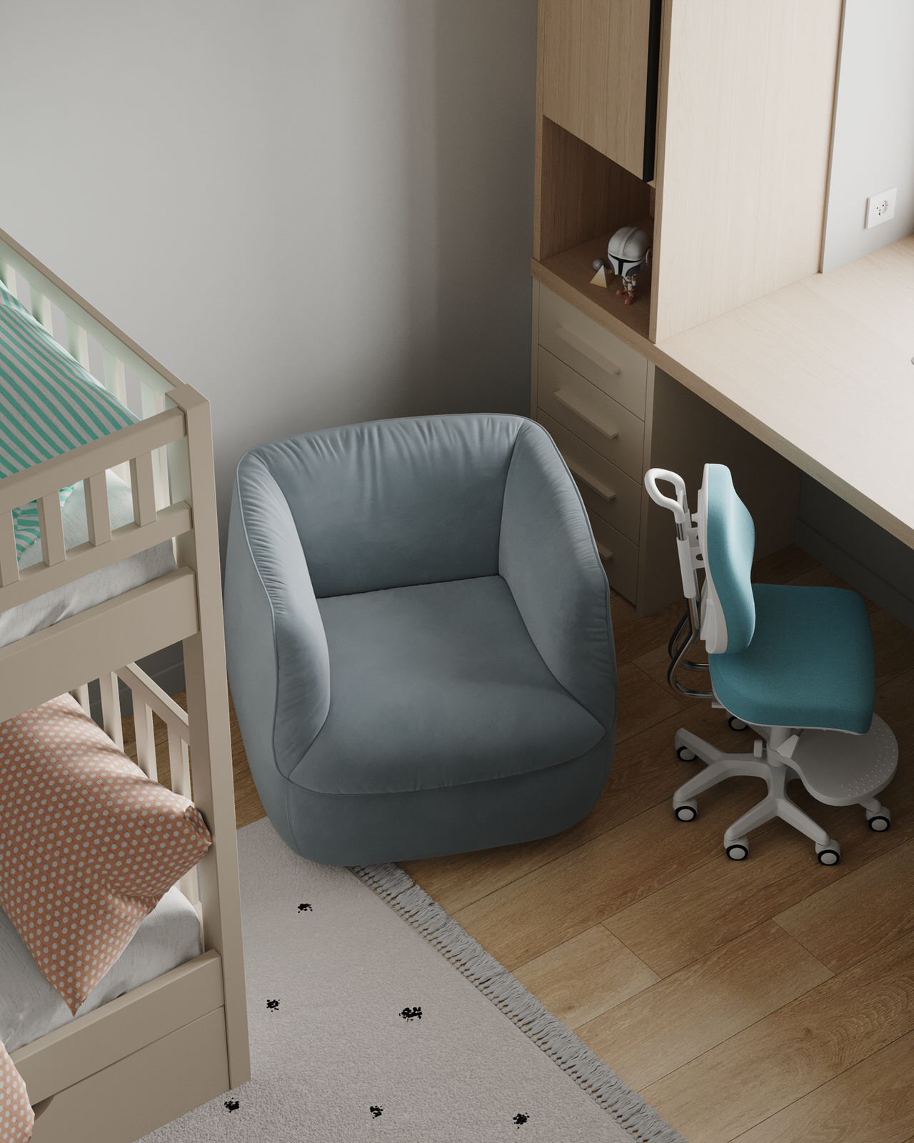 Дизайн проект квартиры 87м