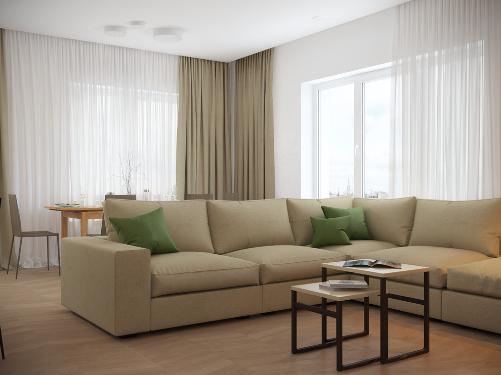 Обложка проекта: Скандинавский Минимализм в Питерской квартире