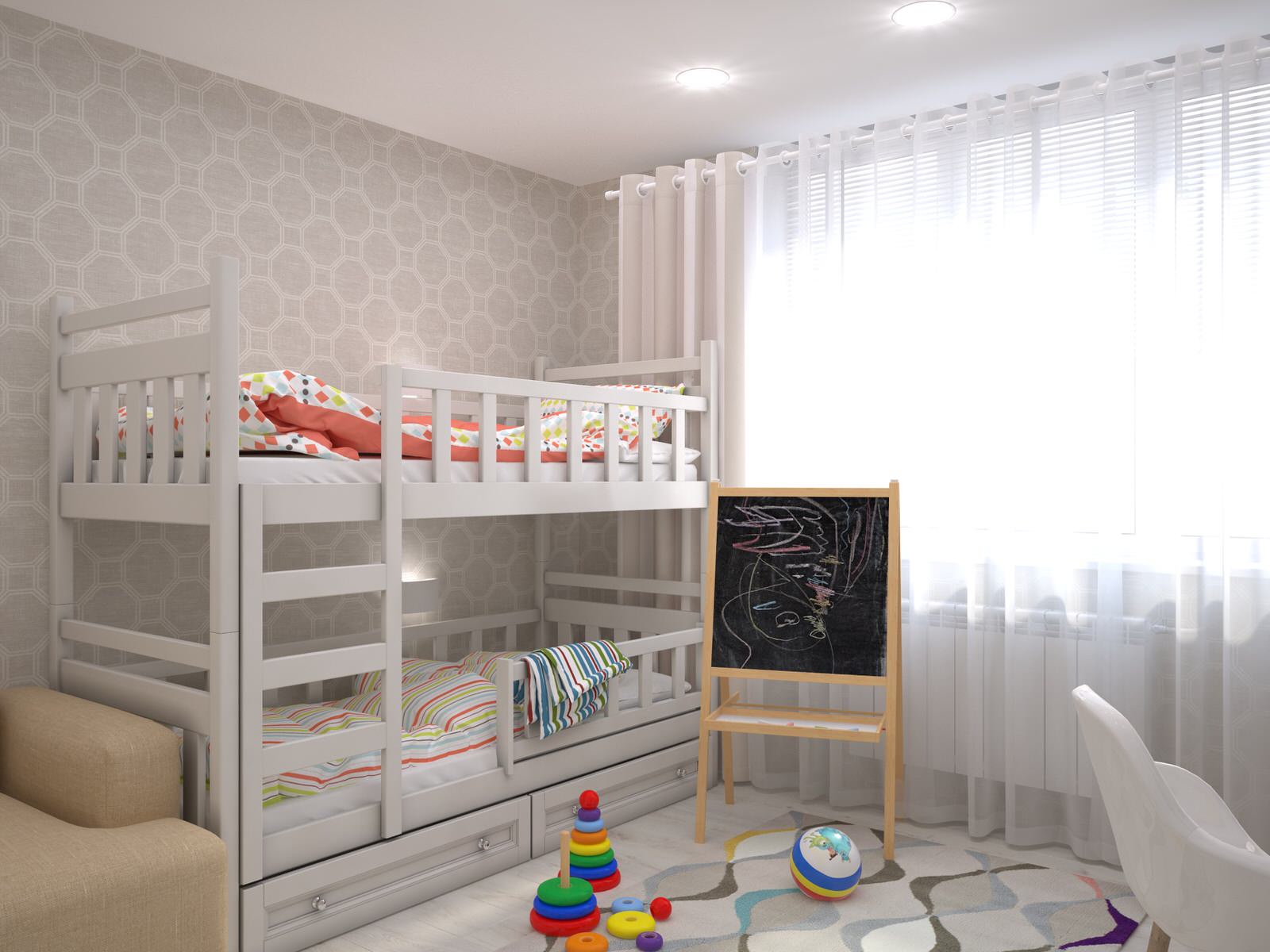 Дизайн-проект квартиры с элементами классики и востока