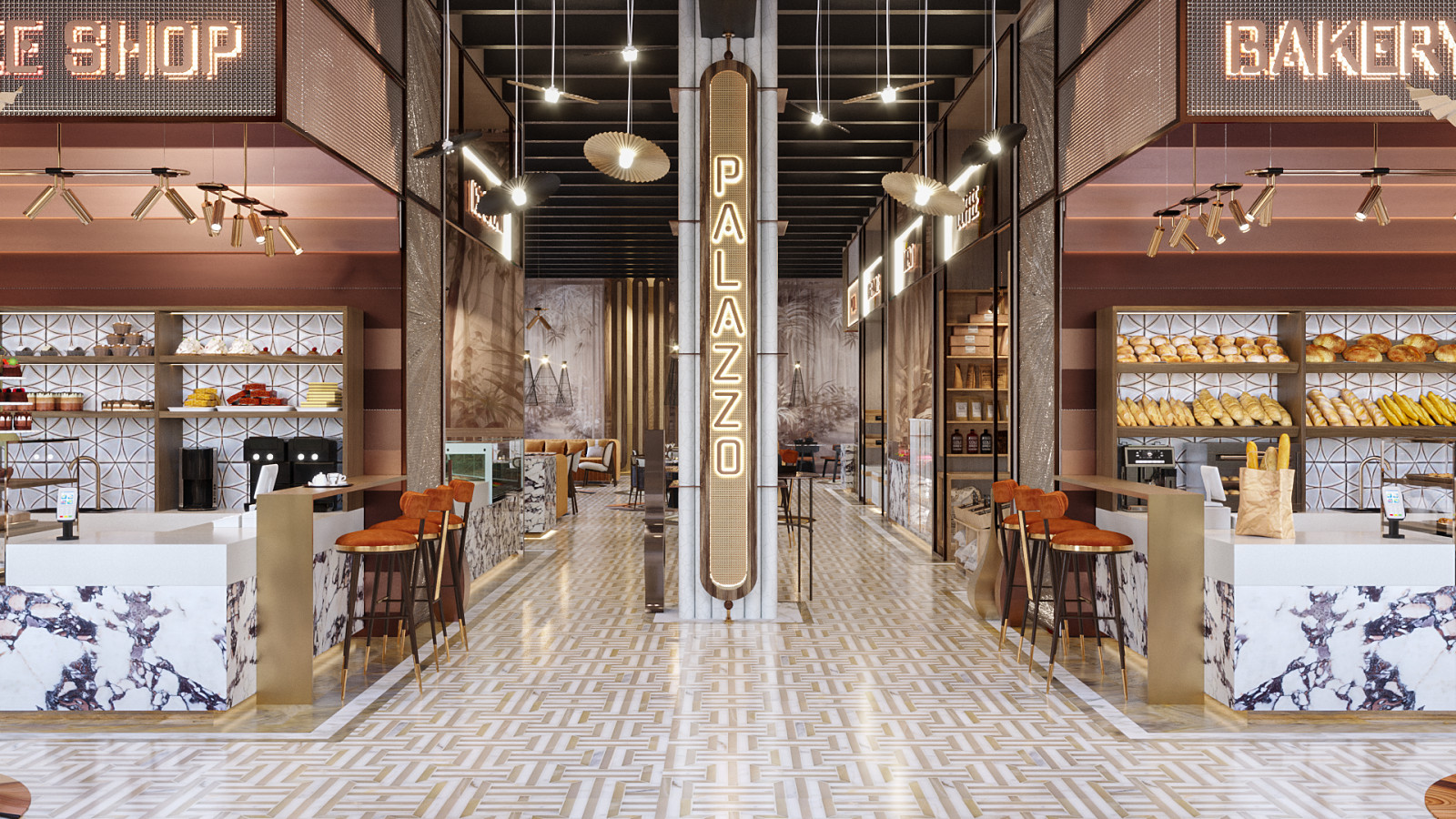 Обложка проекта: PALAZZO FOOD COURT