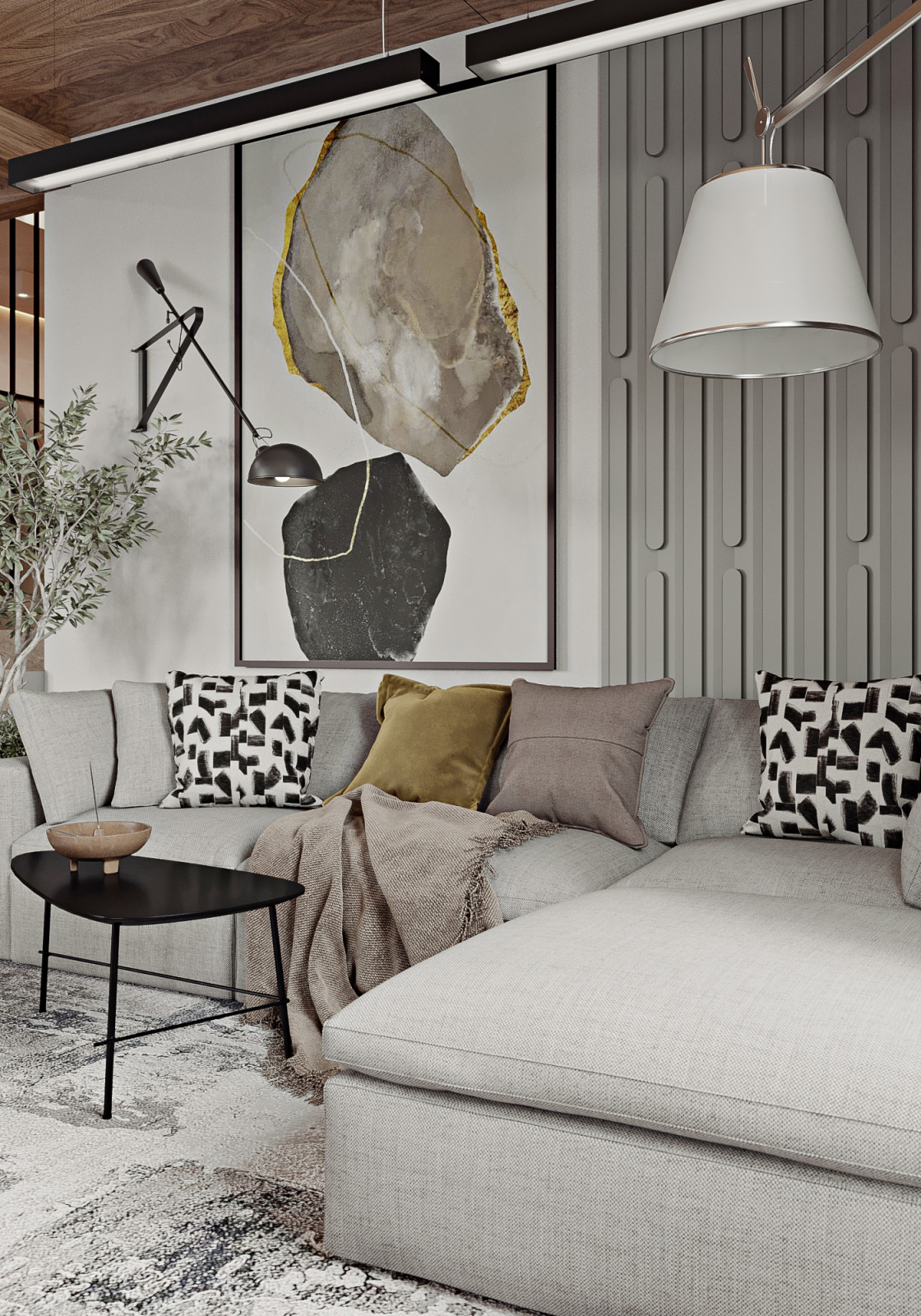 Дизайн интерьера дома в Новофедоровском